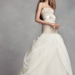 White by Vera Wang wedding dress size 4